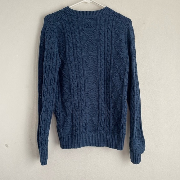 Urban Outfitters CPO Provisions Blue cable knit sweater - Picture 7 of 8